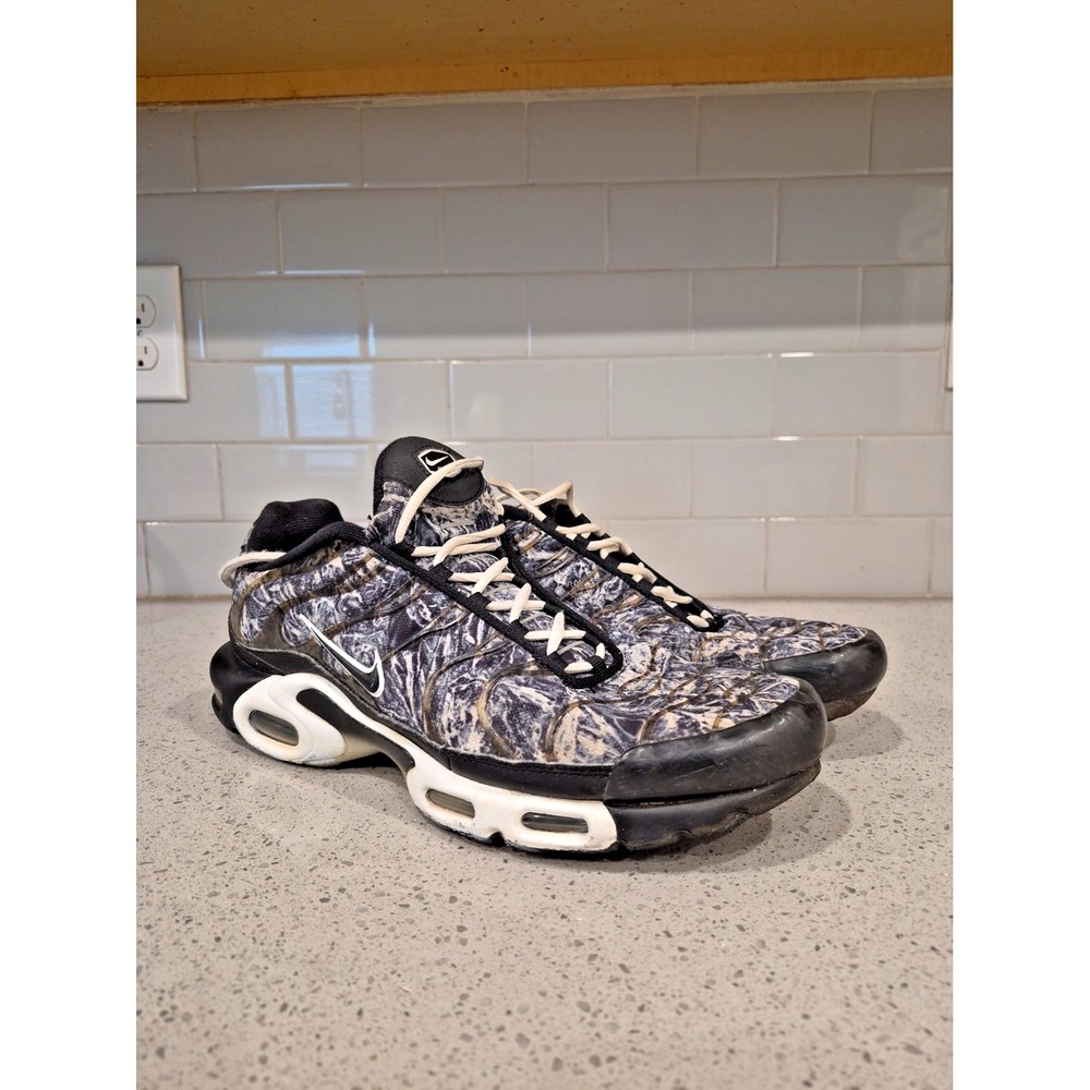 Nike Air Max Plus Shattered Ice Black/White/Dark Smoke Grey Low Top DO6384-001